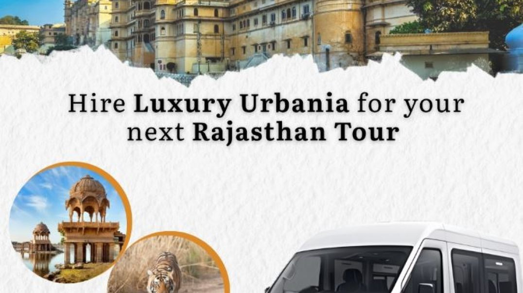 Luxury Urbania Tempo Traveller Services in Jaipur